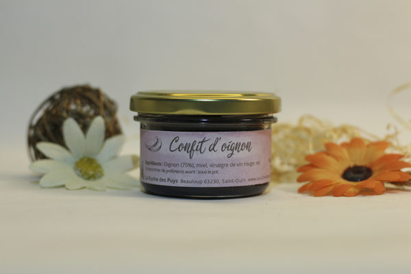 Confit d'oignons au miel