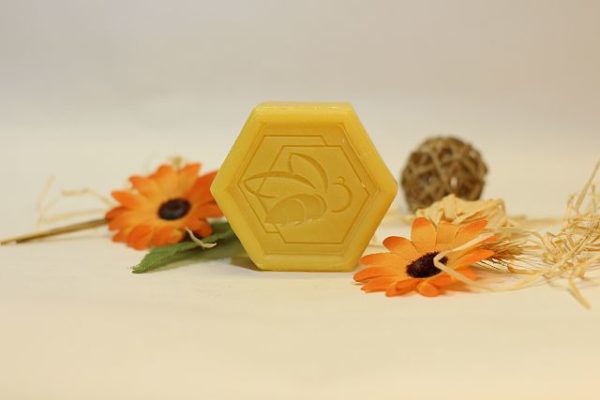Savon au miel hexagonal de 100g
