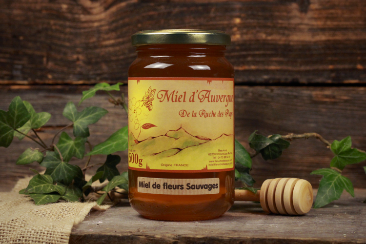 Miel de fleurs sauvages 500g