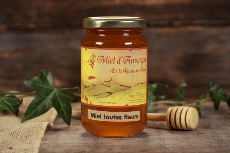 Miel toutes fleurs 500g