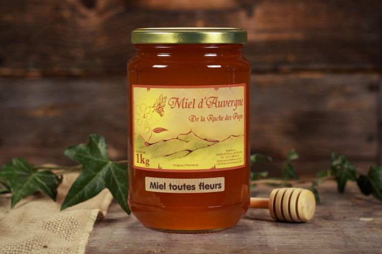 Miel toutes fleurs 1kg