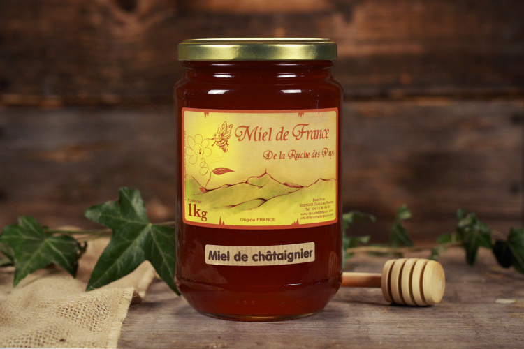 Miel de Châtiagnier 1kg