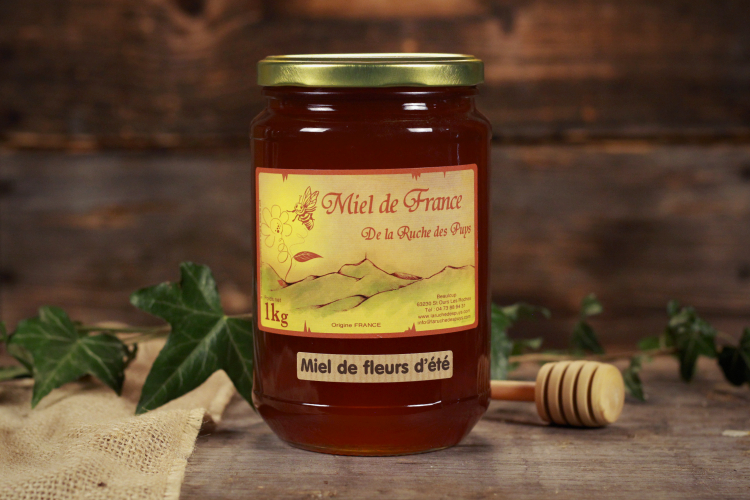 Miel de fleurs d'été 1kg