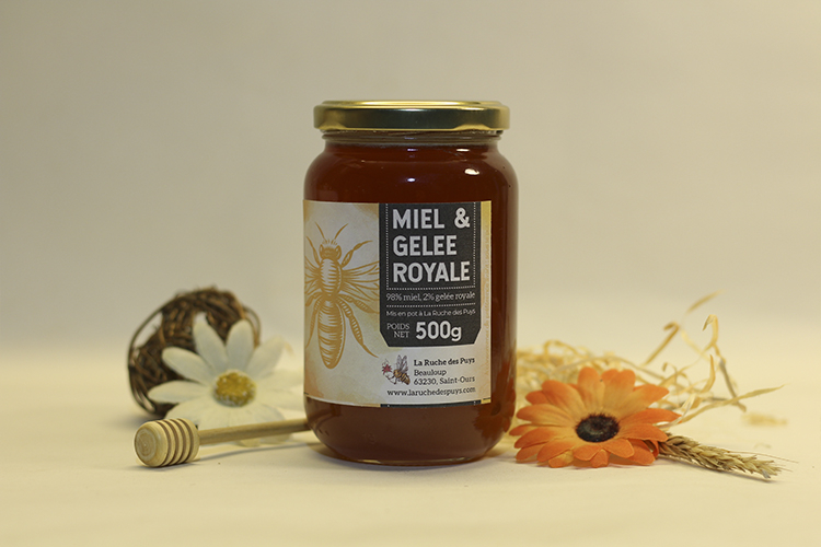 Gelée Royale au miel 500g